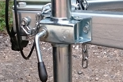 Хомут крепления опорных элементов